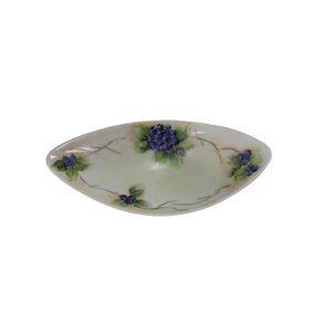 Alka Kunst Bavaria Sauce Dish Trinket Blueberry Blueberries Germany 55058